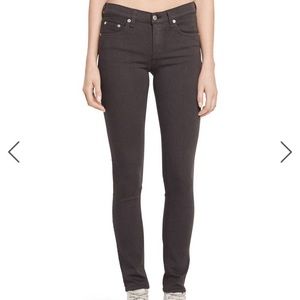 Rag and Bone Charcoal skinny pants